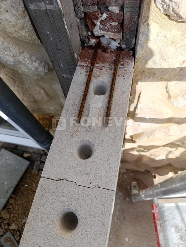 Aanbouw van fundering tot dak, tijdens de werkzaamheden (9)
