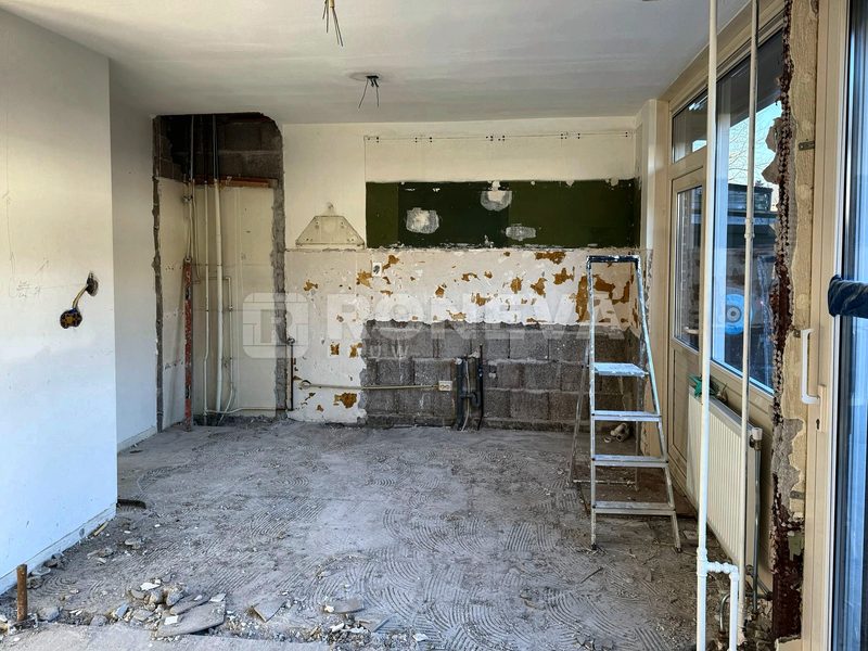 Complete woningrenovatie, tijdens de werkzaamheden (2)