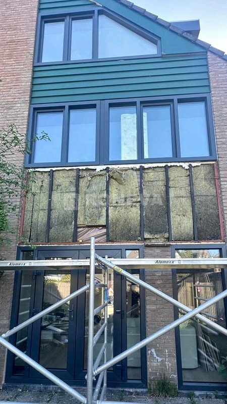 Gevelrenovatie met isolatie, na oplevering (2)